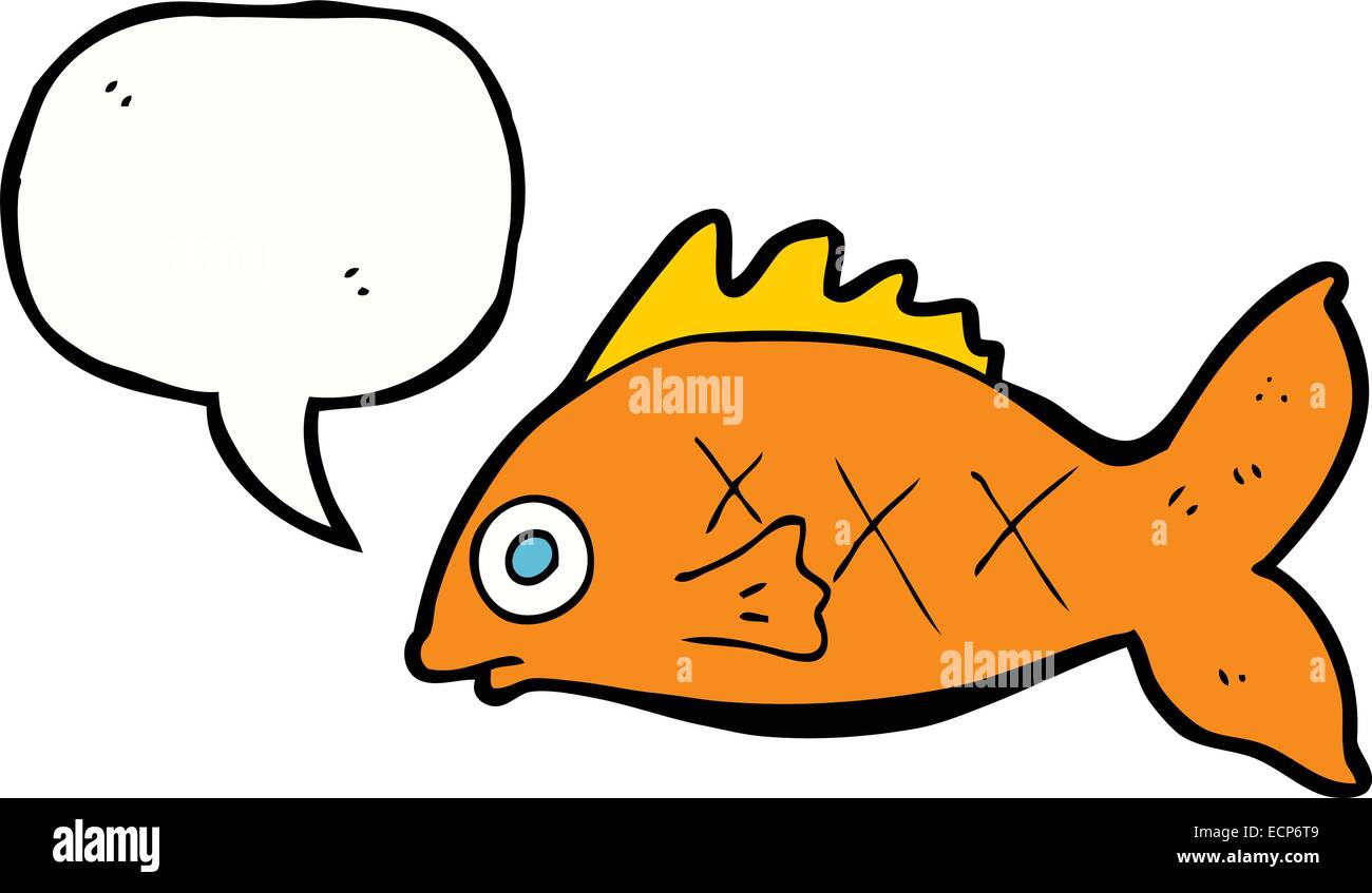 cartoon fish with speech bubble Stock Vector Image & Art - Alamy