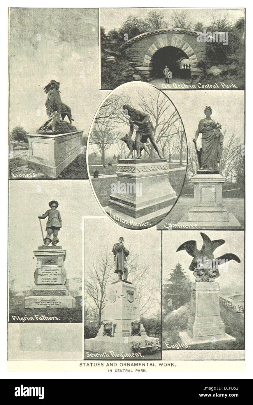 Central park map historic hires stock photography and images Alamy