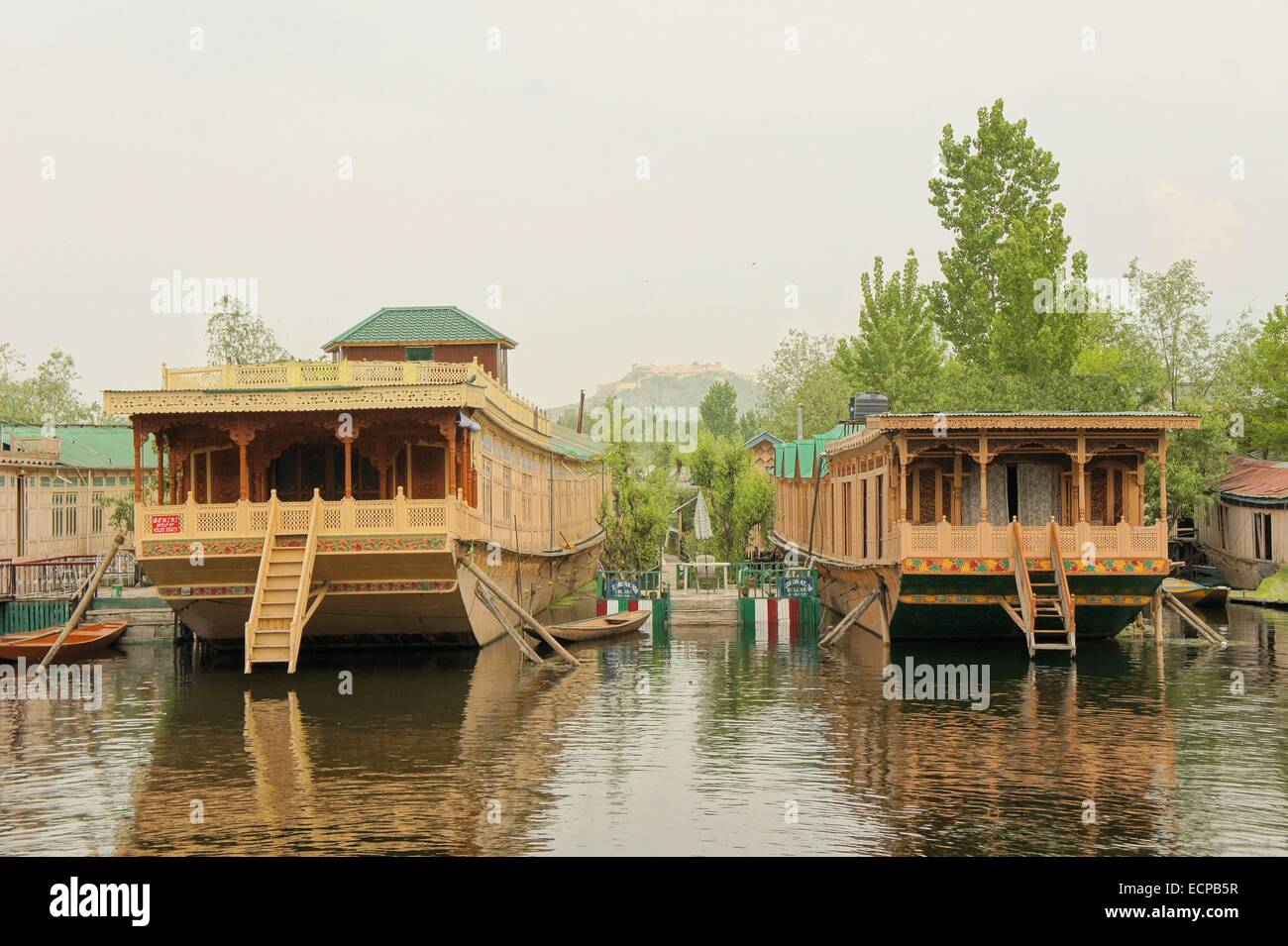house-boats-on-the-dal-lake-are-a-traditional-home-in-srinagar-kashmir