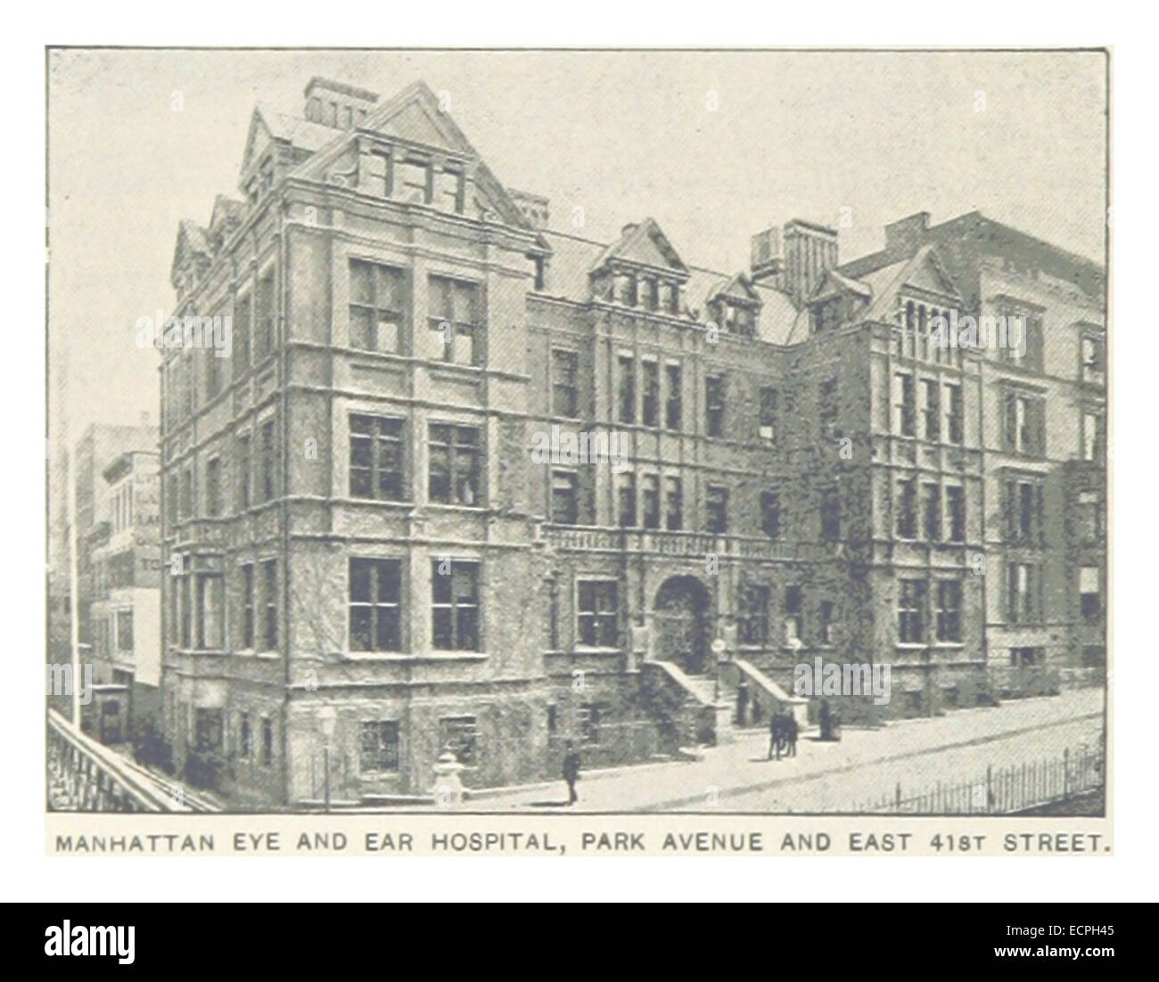 (King1893NYC) pg490 MANHATTAN EYE AND EAR HOSPITAL, PARK AVENUE AND