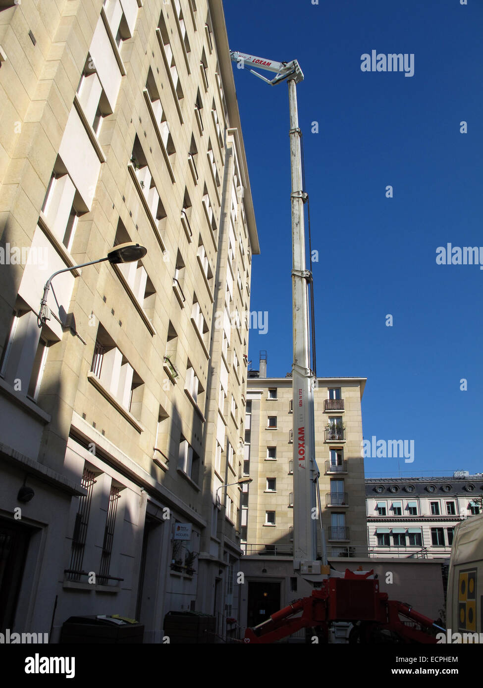 Big lift arms,Paris,France Stock Photo