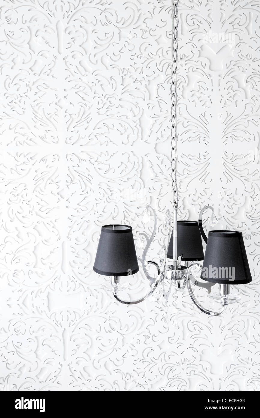 Ceiling Lamps With Royal Gothic Wall Stock Photo 76714087 Alamy