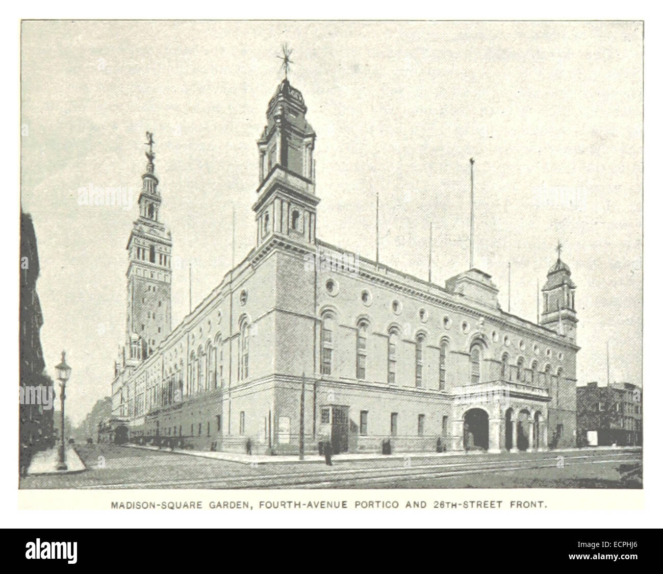 King1893nyc Pg589 Madison Square Garden Fourth Avenue Portico
