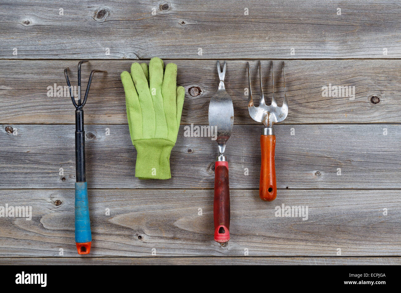 Used garden tools hi res stock photography and images Alamy
