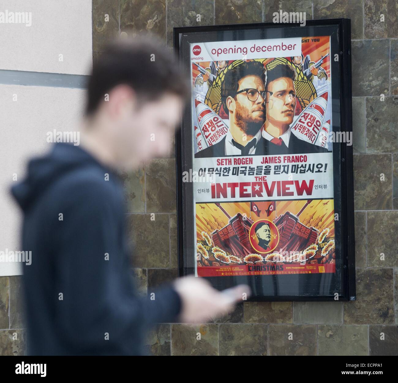 Los Angeles, California, USA. 17th Dec, 2014. Poster for movie ''The