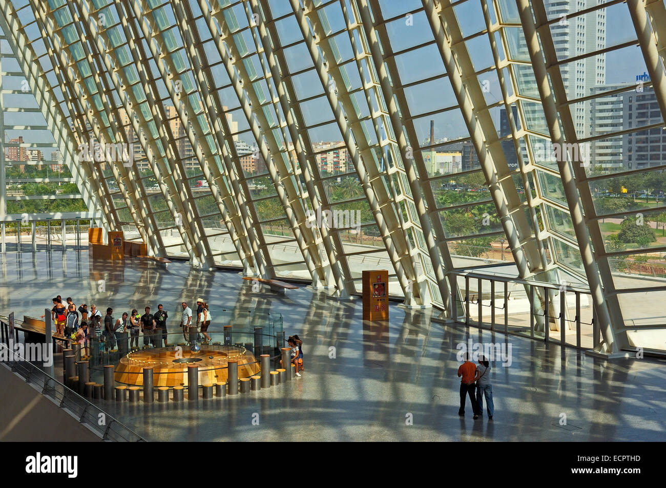 Foucault pendulum at Museo de las Ciencias Príncipe Felipe, Principe