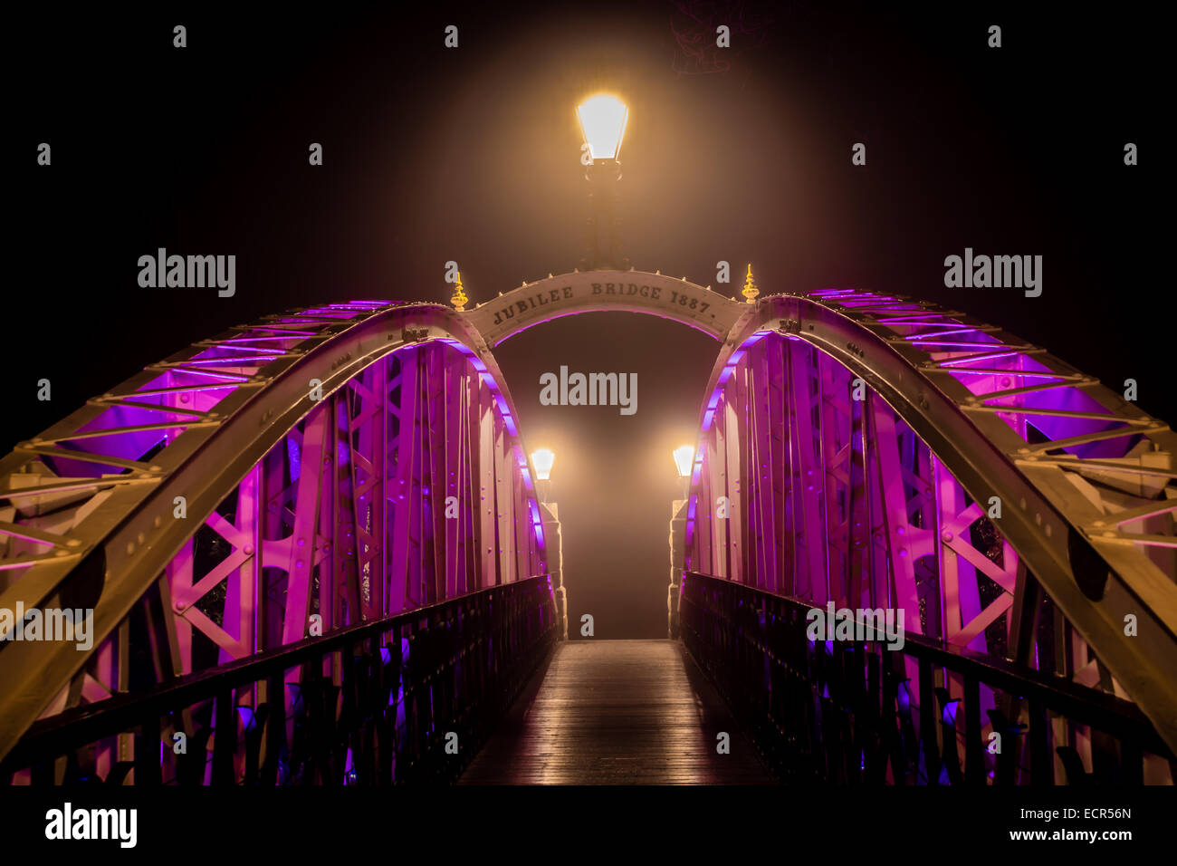 Matlock Bath Bridge Stock Photo Alamy