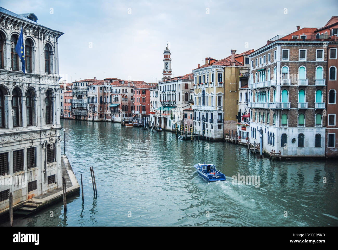 Venice, Italy, Grand Canal Stock Photo