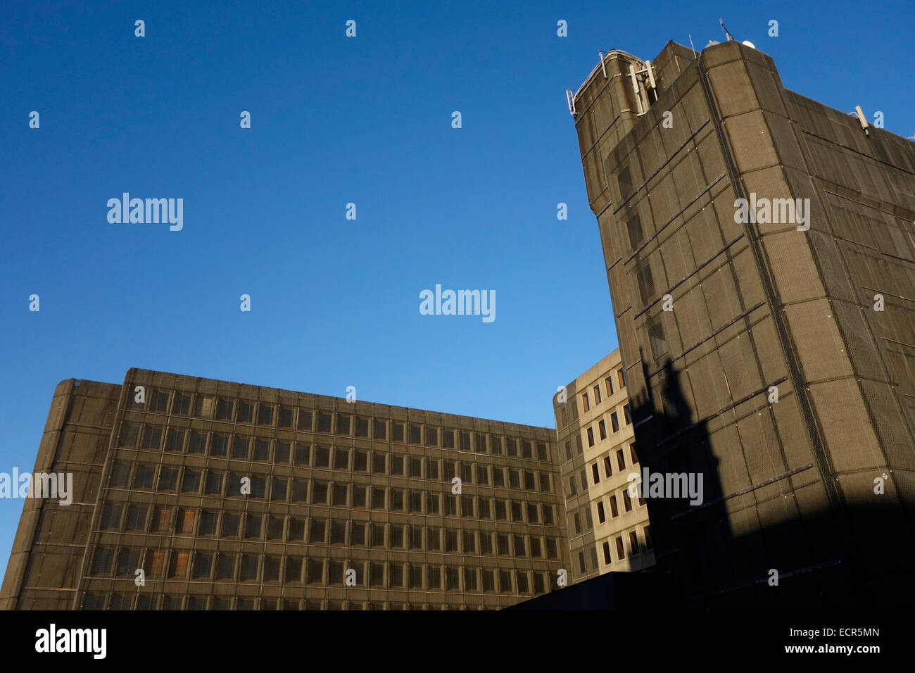 The rear of the St James Centre Edinburgh Stock Photo