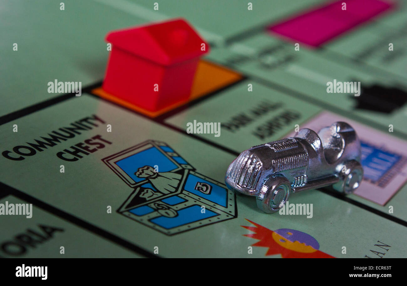 Monopoly Board Stock Photo