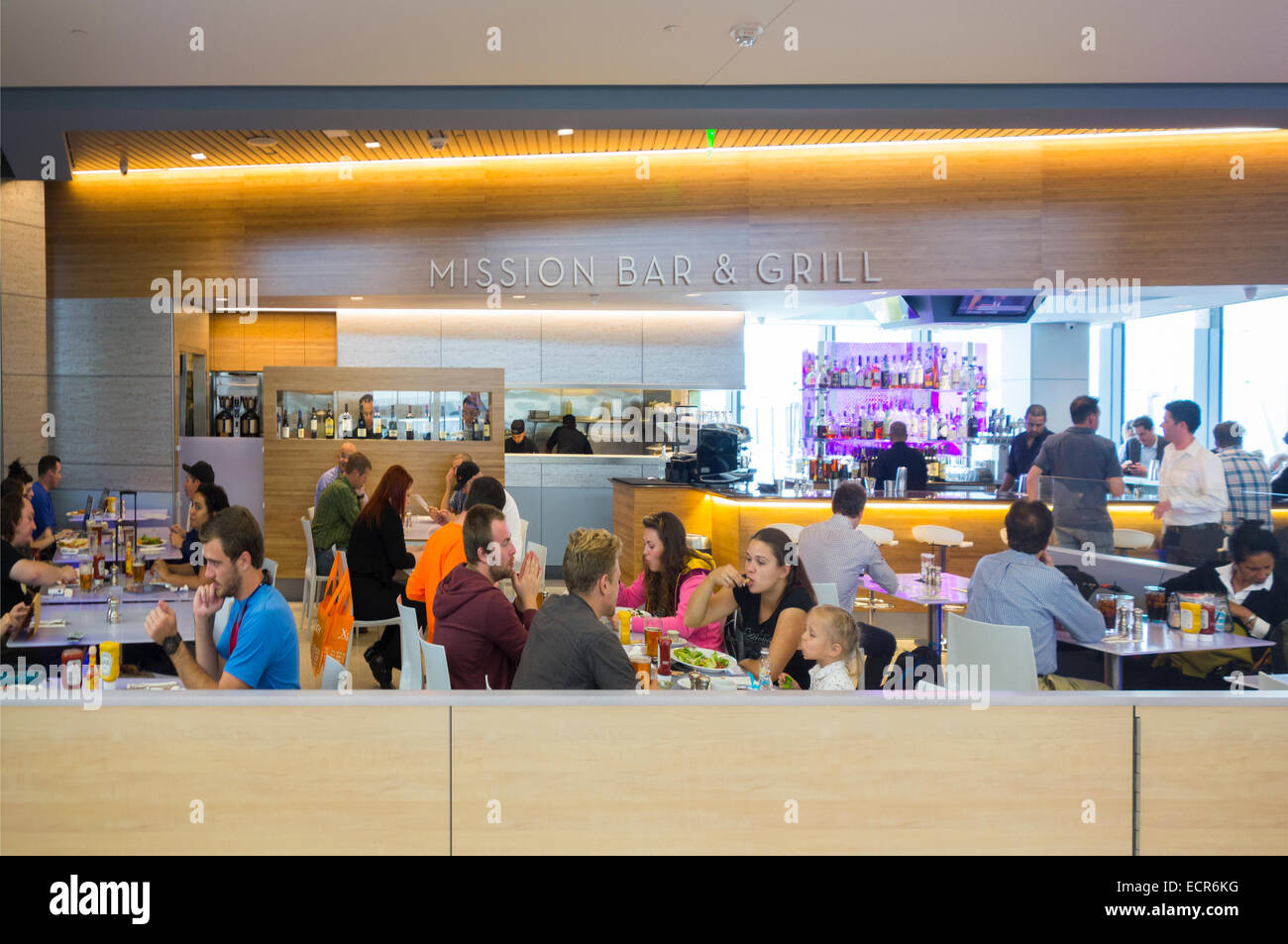 San Francisco international airport waiting gate Stock Photo Alamy