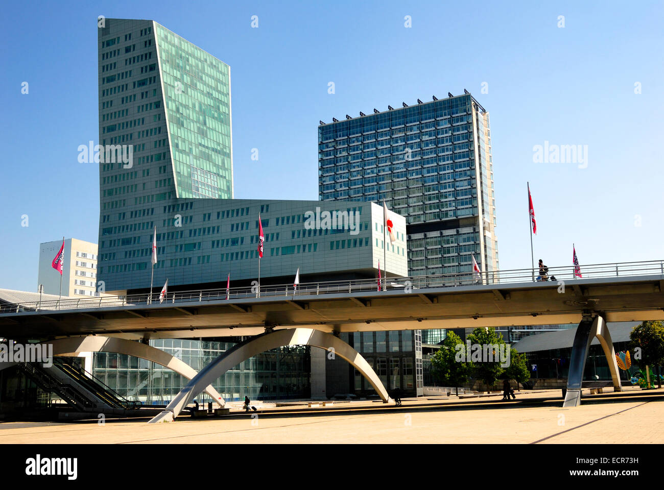 Lille, Pas de Calais, France. Tour Credit Lyonnais or 'The Ski Boot' Stock  Photo - Alamy