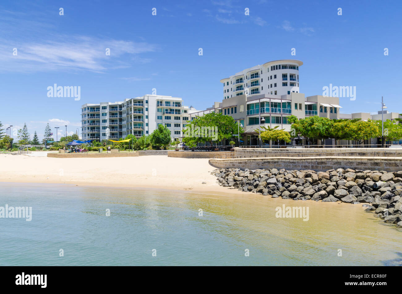 Koombana Bay Beach at Marlston Waterfront, Bunbury, Western Australia, Australia Stock Photo