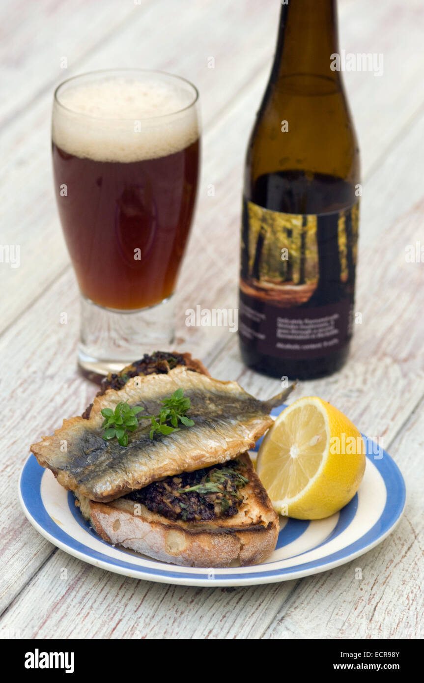 Sardine (pilchard) meals Stock Photo Alamy