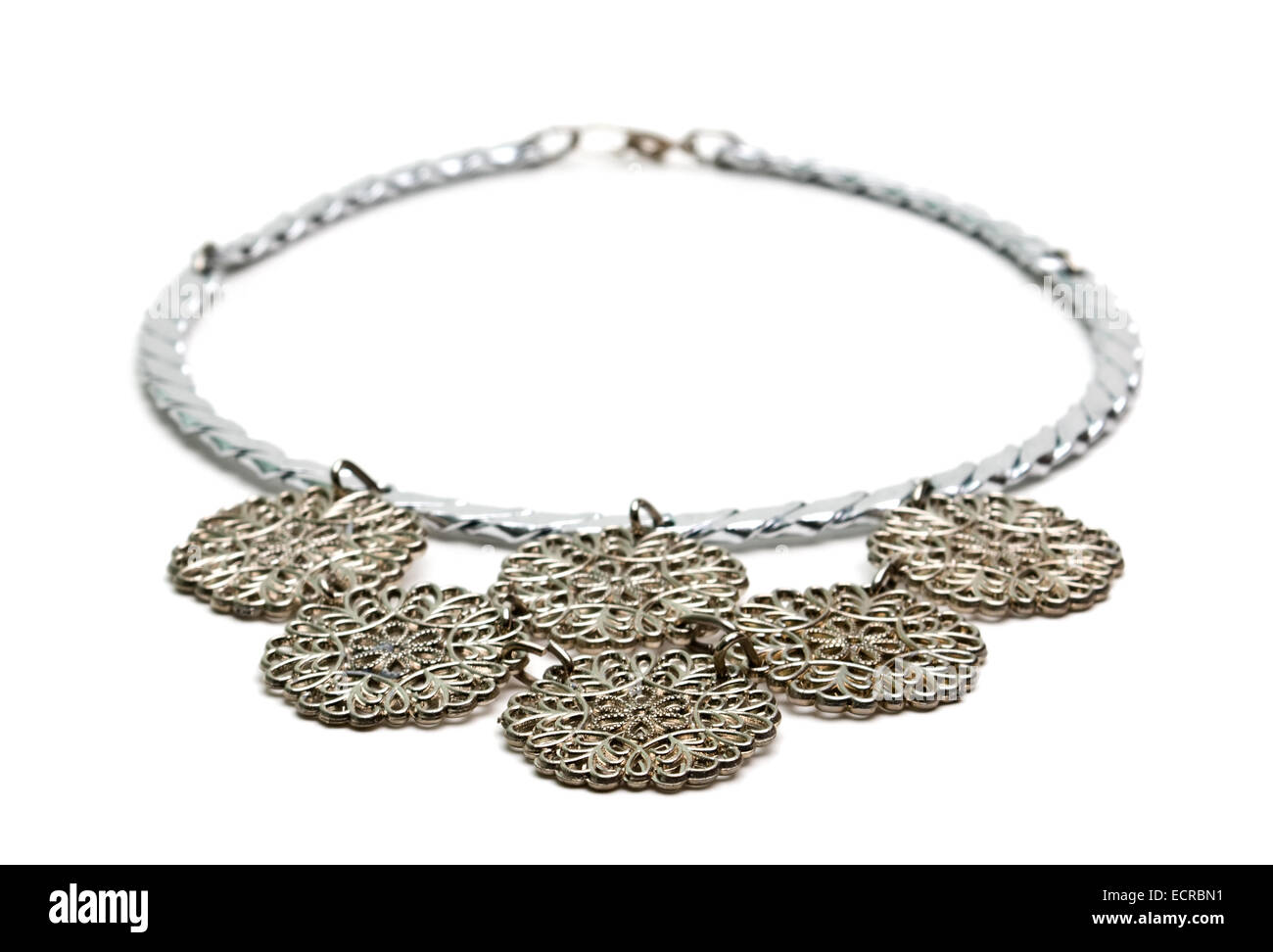 Single diamond necklace hi-res stock photography and images - Alamy