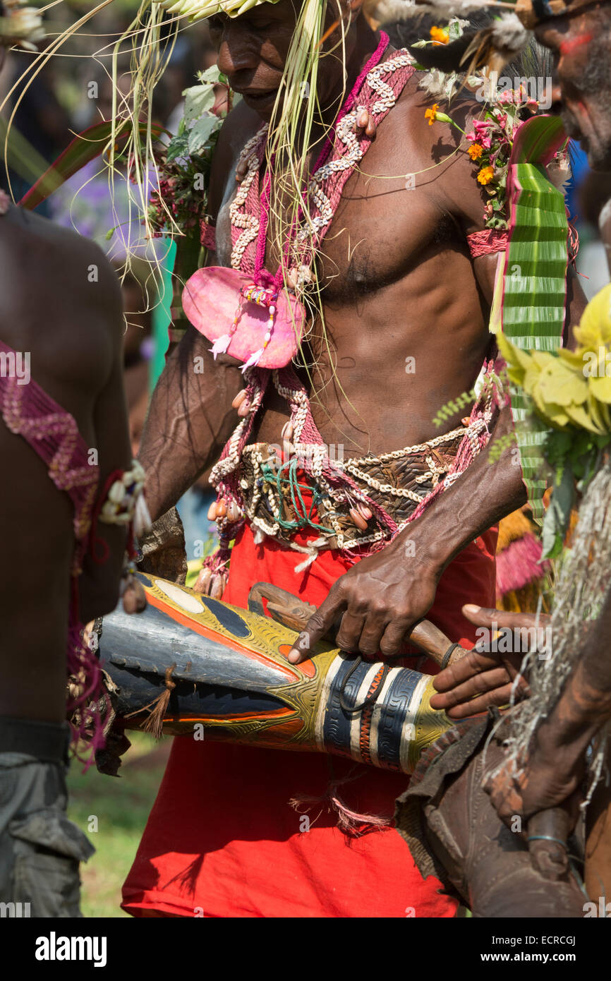 Papua new guinea music musical instrument hi-res stock photography and