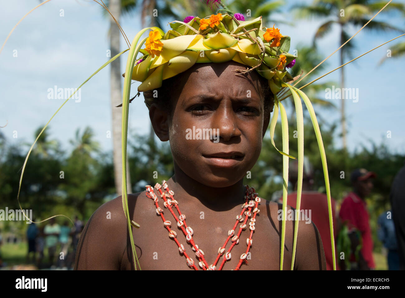 Melanesia, Papua New Guinea, Sepik River area, Murik Lakes, Karau
