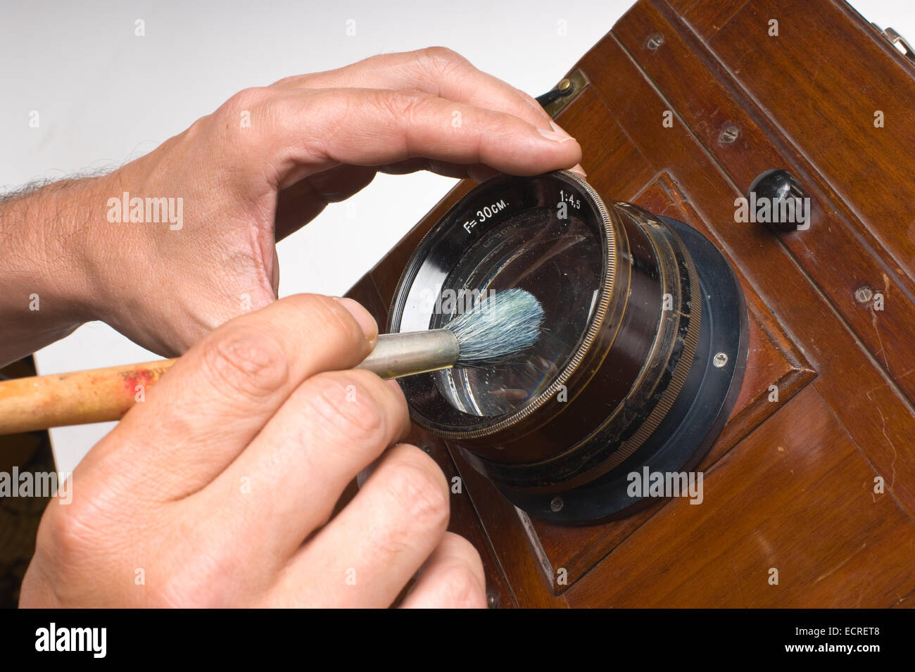 Lens cleaning brush Stock Photo Alamy