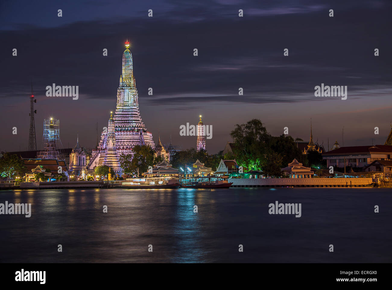 Arun Wat Bangkok Stock Photo