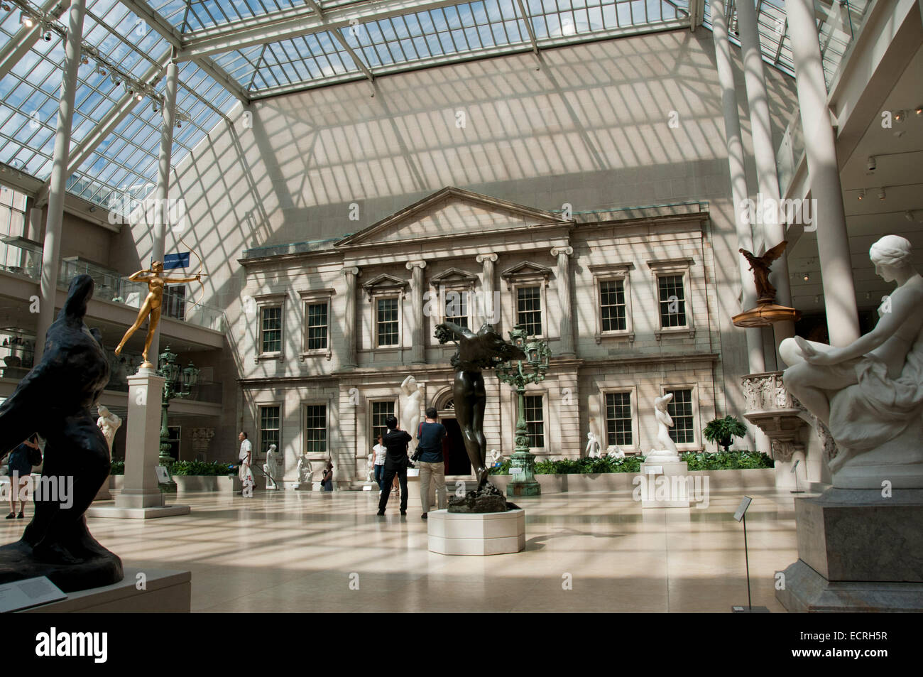 Metropolitan Museum of Modern Art Stock Photo