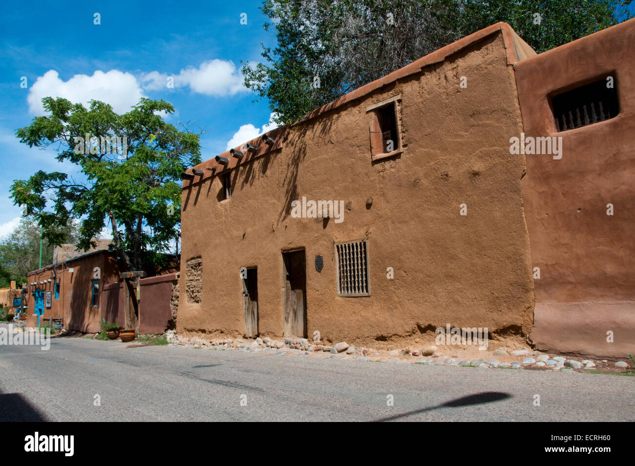 Oldest house Santa Fe NM Stock Photo