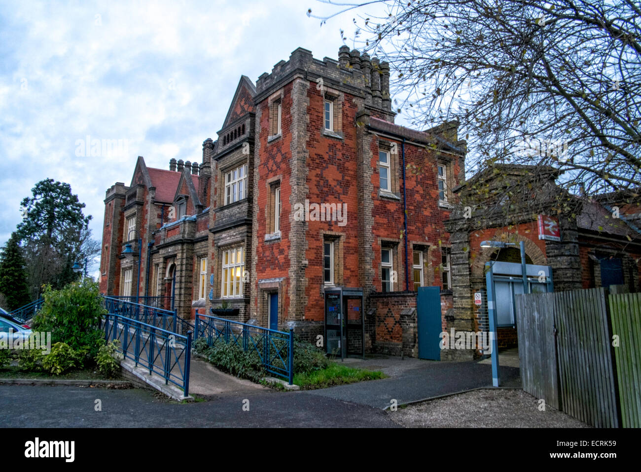 Station in Needham Market Stock Photo Alamy
