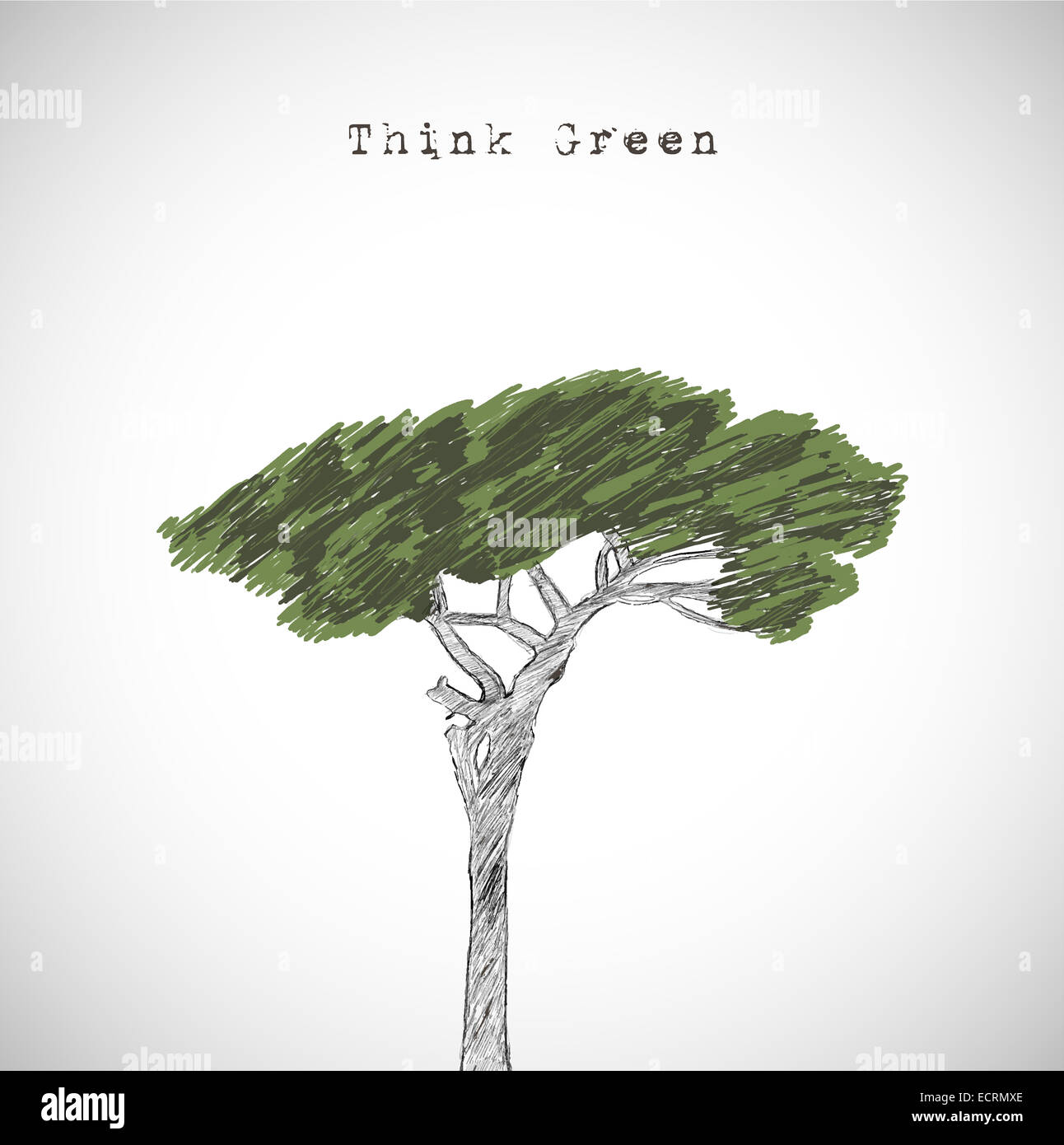 Tree logo vector hi-res stock photography and images - Alamy