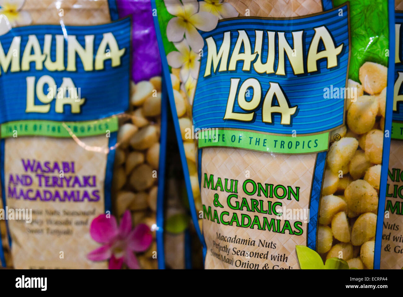 Mauna Loa macadamia nuts. Hilo, Big Island, Hawaii, USA Stock Photo Alamy