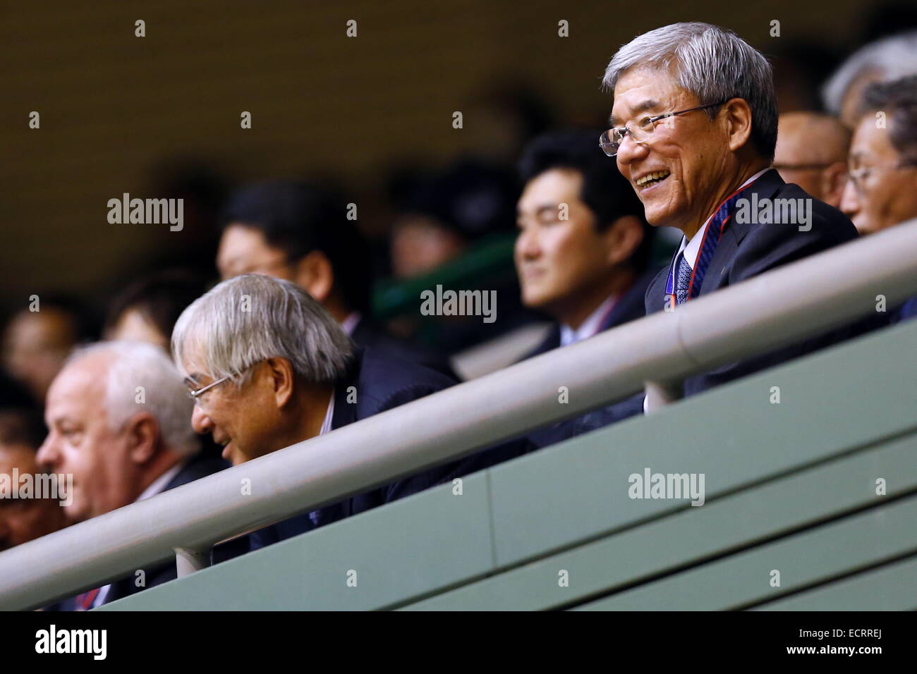 Komazawa gymnasium, Tokyo, Japan. 18th Dec, 2014. Kuniya Daini