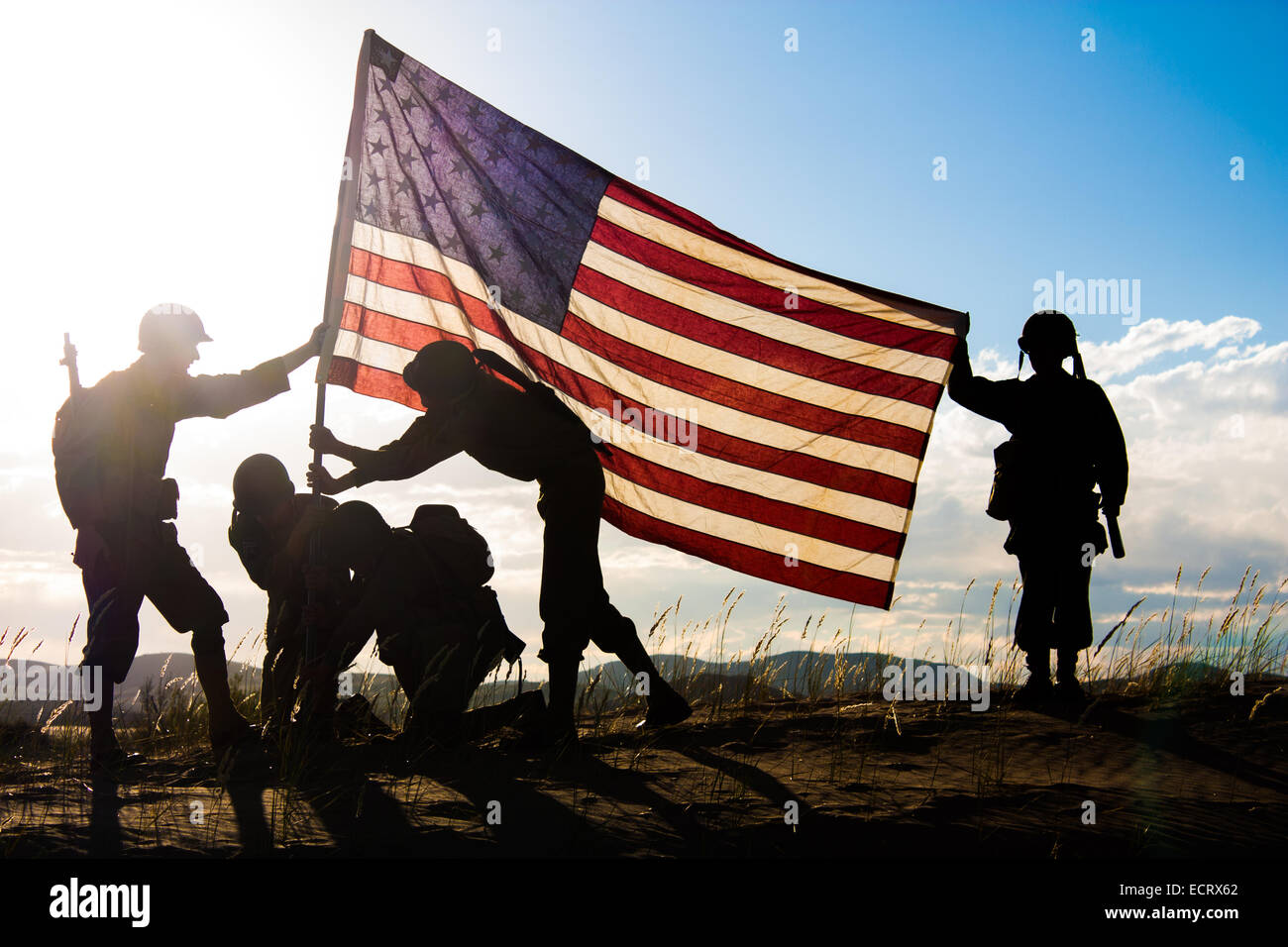 American soldiers in wwii hi-res stock photography and images - Alamy