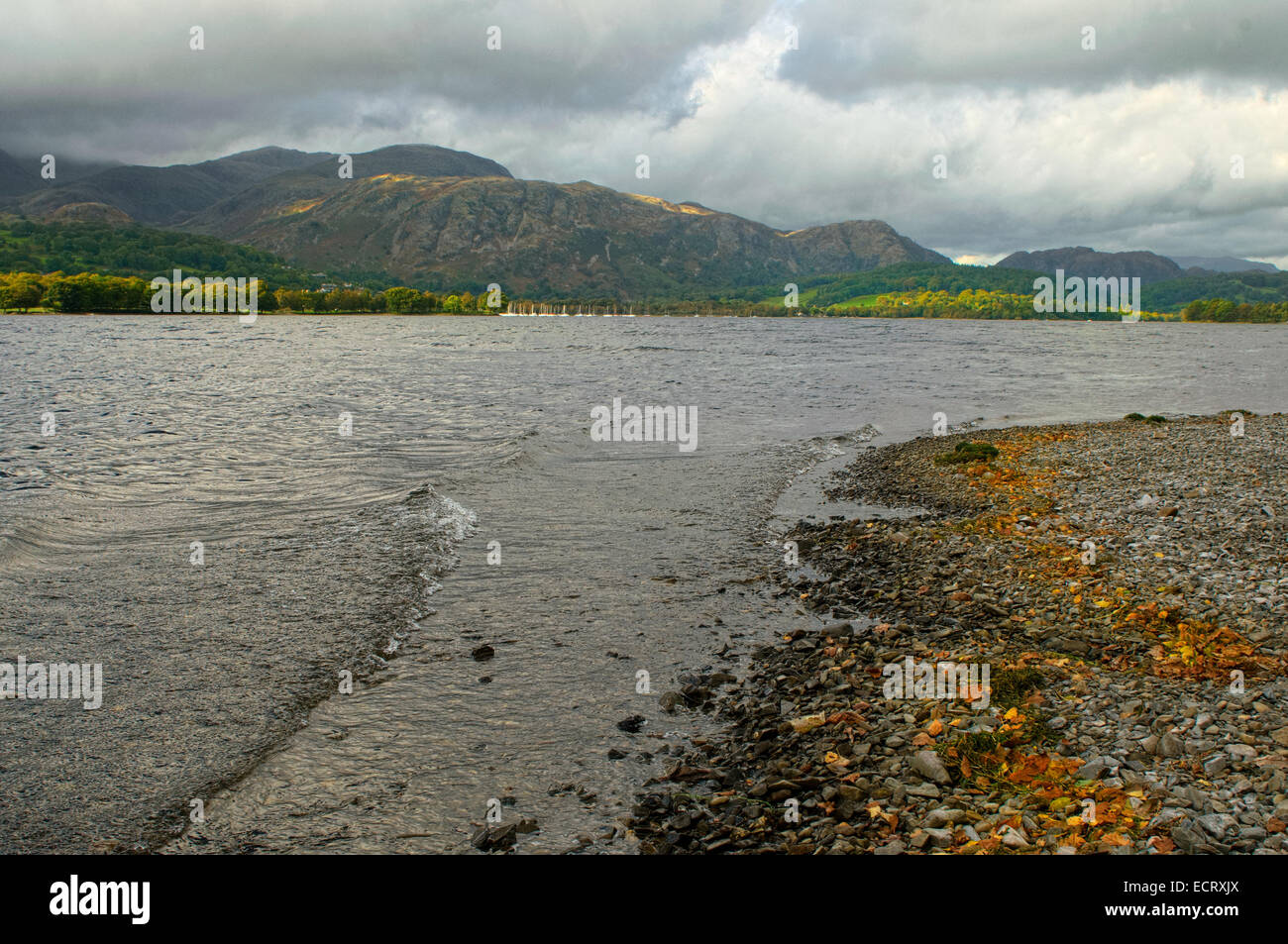 Coniston Water in the Lake District National Park, Cumbria Stock Photo