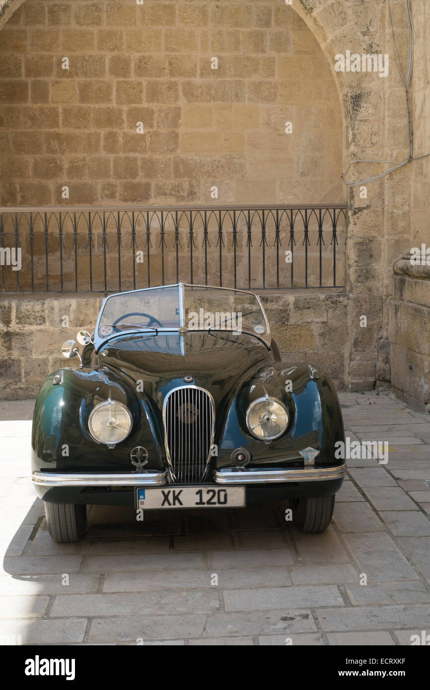 Street scenes at Mdina in Malta Stock Photo