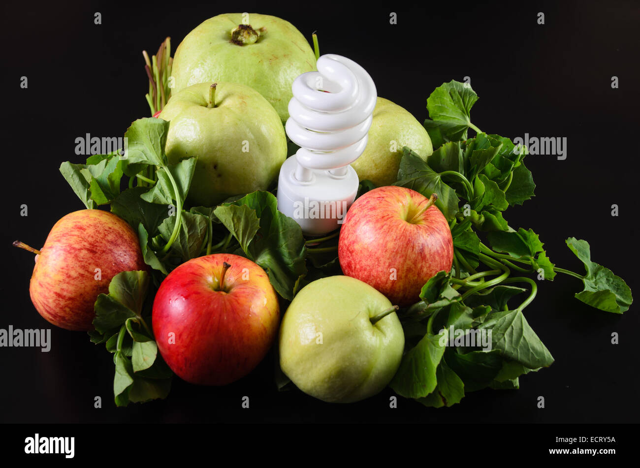 Fruits and vegetables are the food for energy Stock Photo Alamy