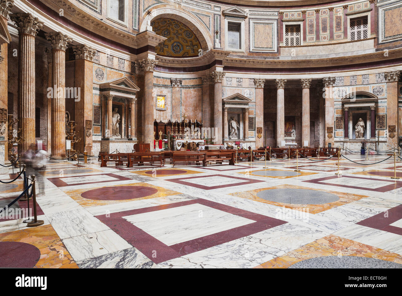 Interior the pantheon hi-res stock photography and images - Alamy