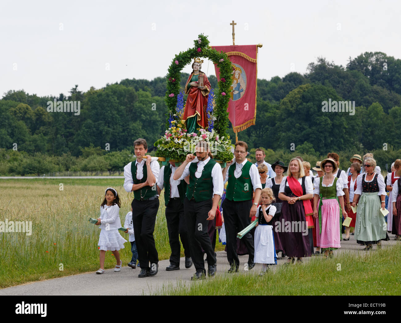 Corpus christi procession germany hi-res stock photography and images ...