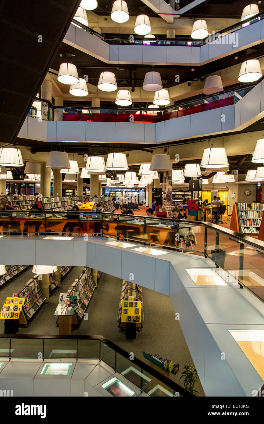 Public library, Rotterdam, The Netherlands Stock Photo Alamy