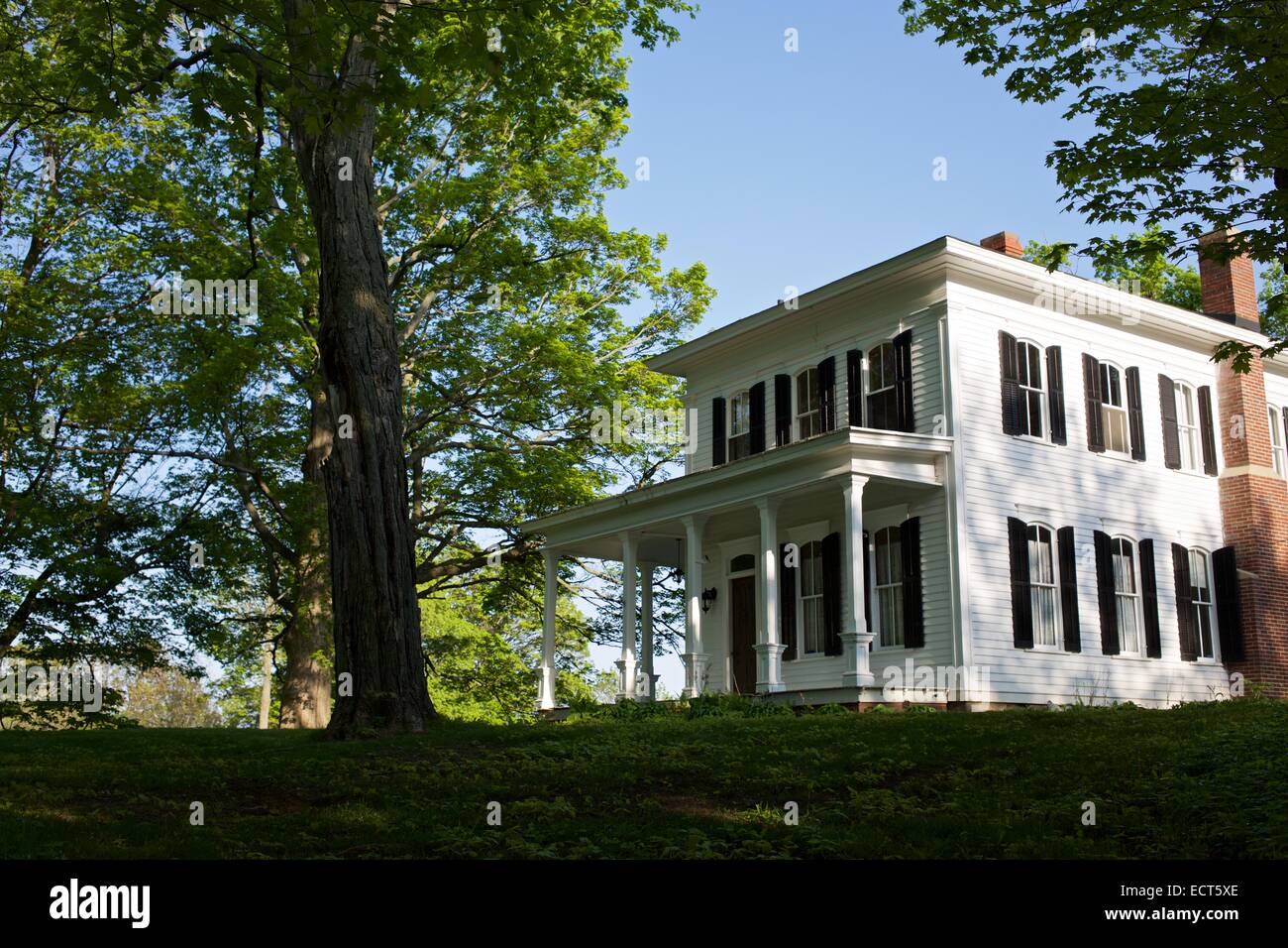 Historic Van Raalte farm house in Holland, Michigan Stock Photo Alamy