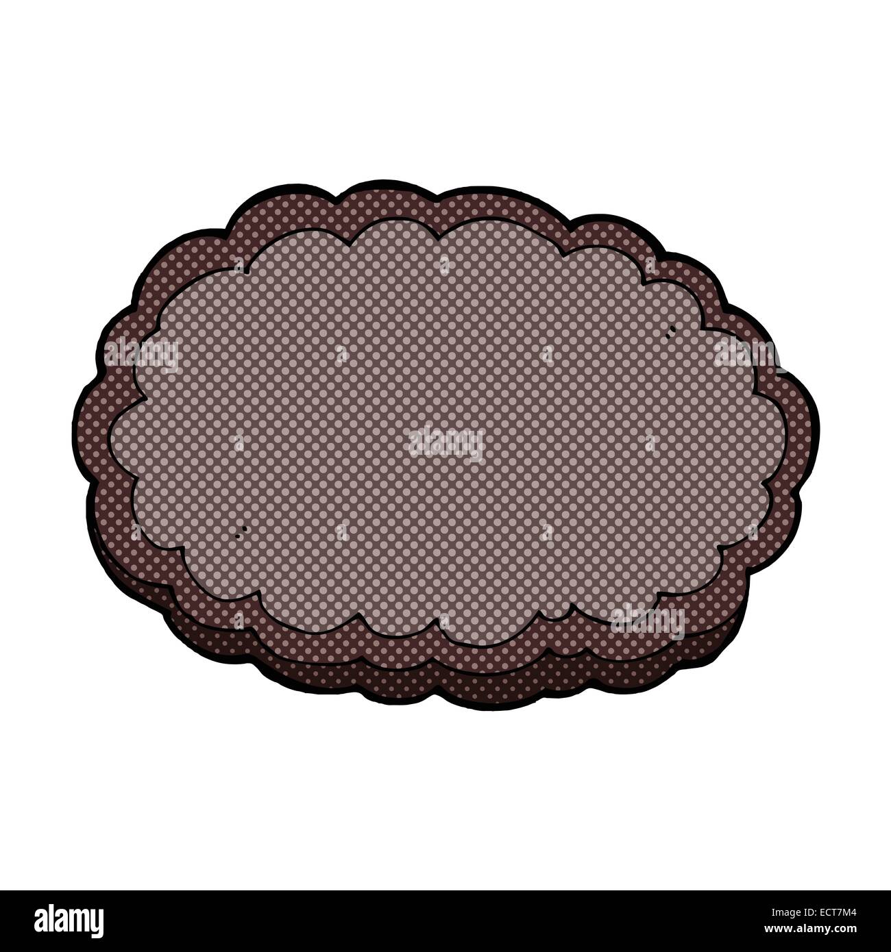 retro comic book style cartoon rain cloud Stock Vector Image & Art - Alamy