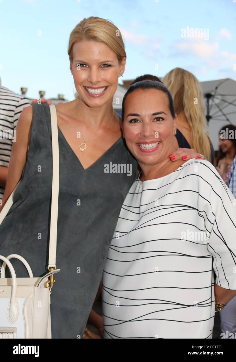 Hamptons Magazine Celebration of the 2014 La Perla Collection held at Harlow East  Featuring: Beth Stern,Samantha Yanks,Beth Ostrosky Stern Where: New York City, New York, United States When: 14 Jun 2014 Stock Photo