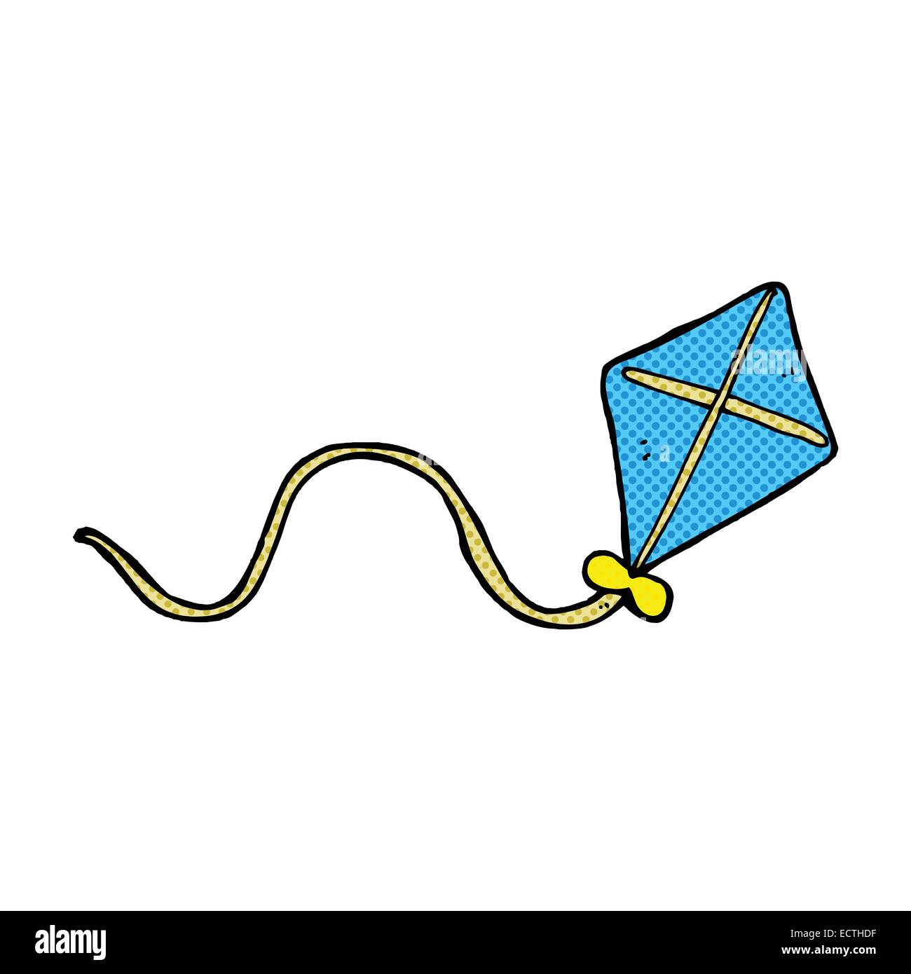 retro comic book style cartoon kite Stock Vector Image & Art Alamy