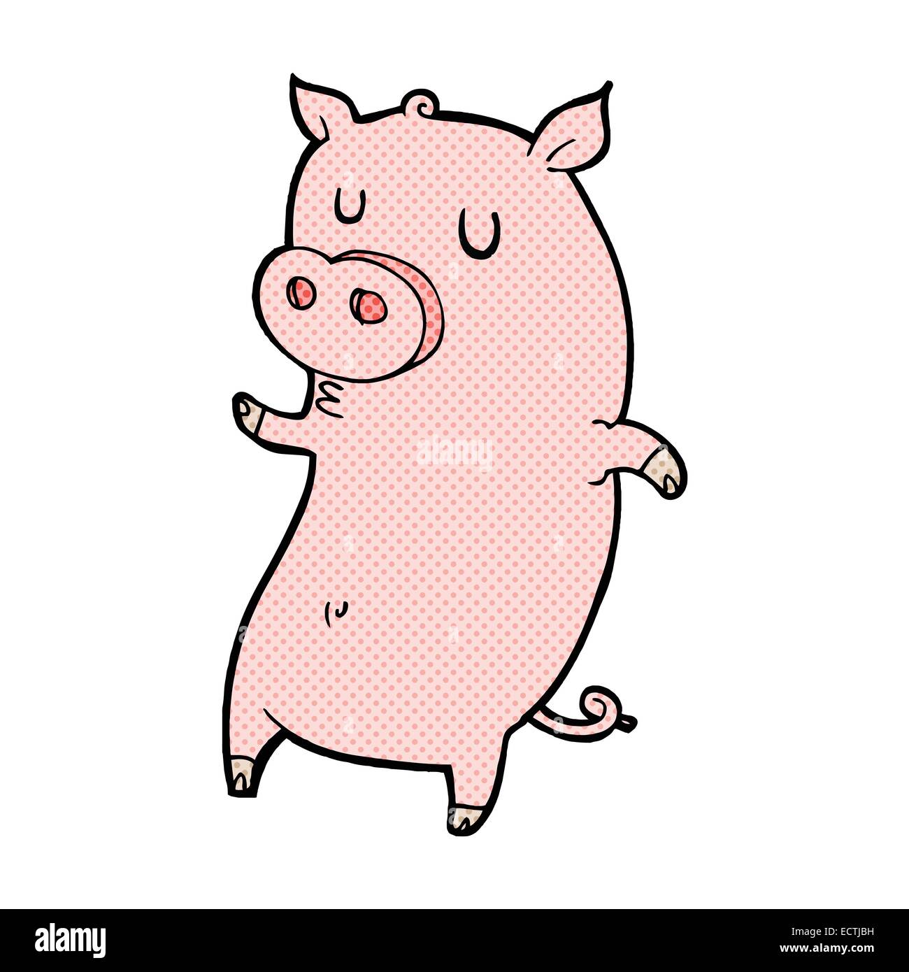 funny pig comic