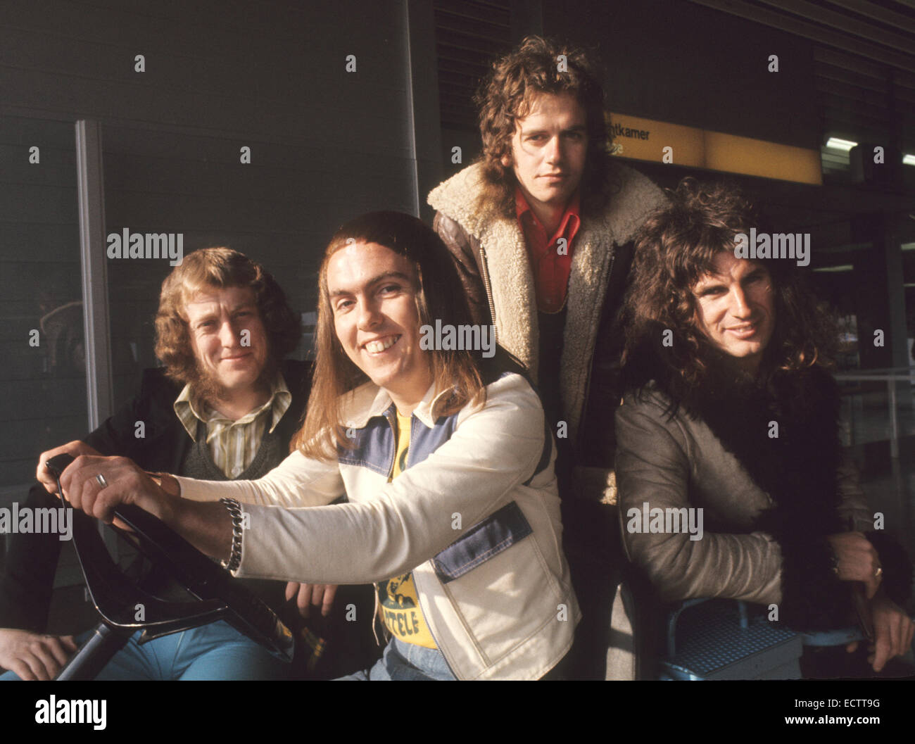 SLADE  UK pop group about 1974 Stock Photo