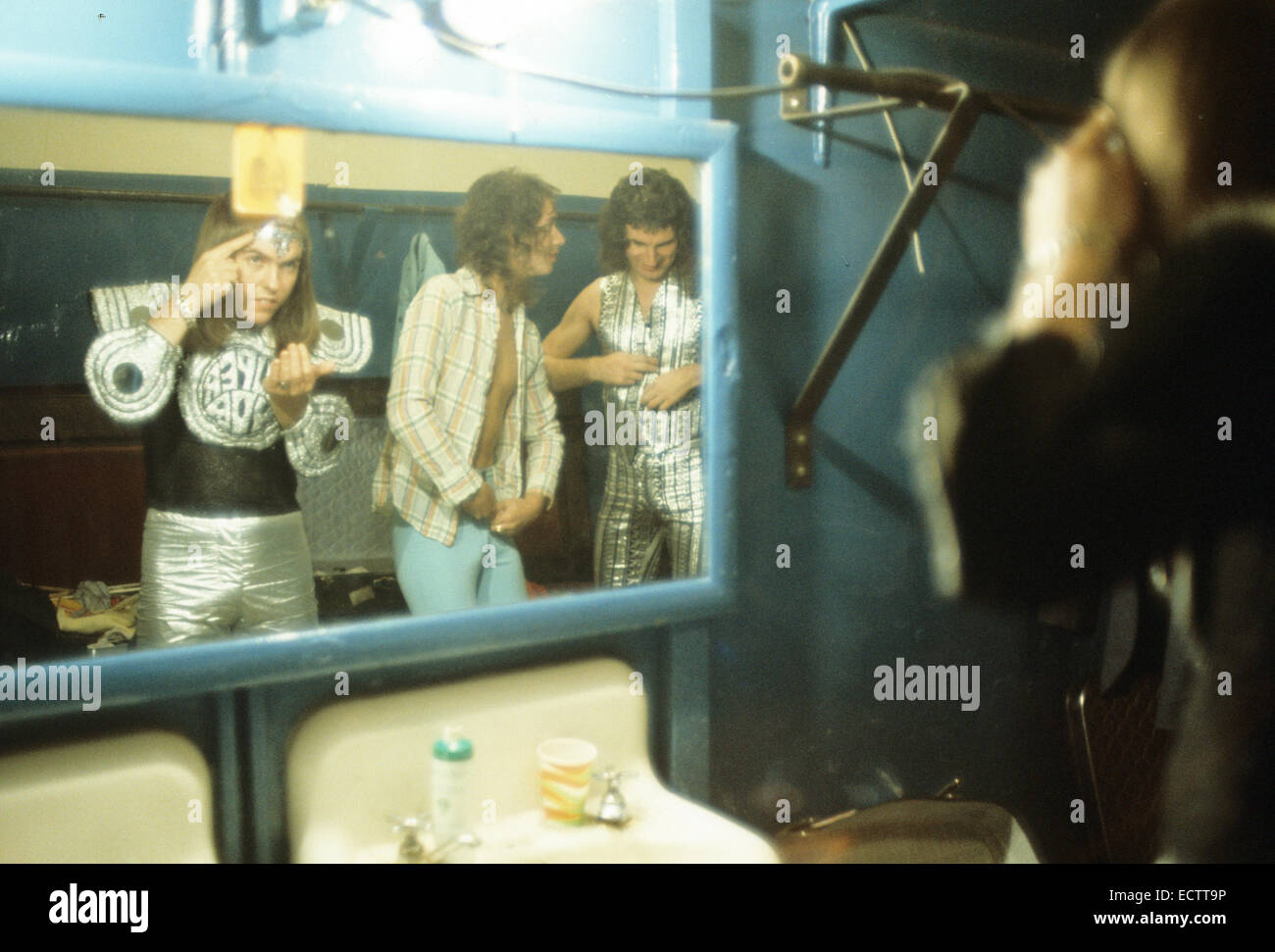 SLADE  UK pop group about 1974 Stock Photo