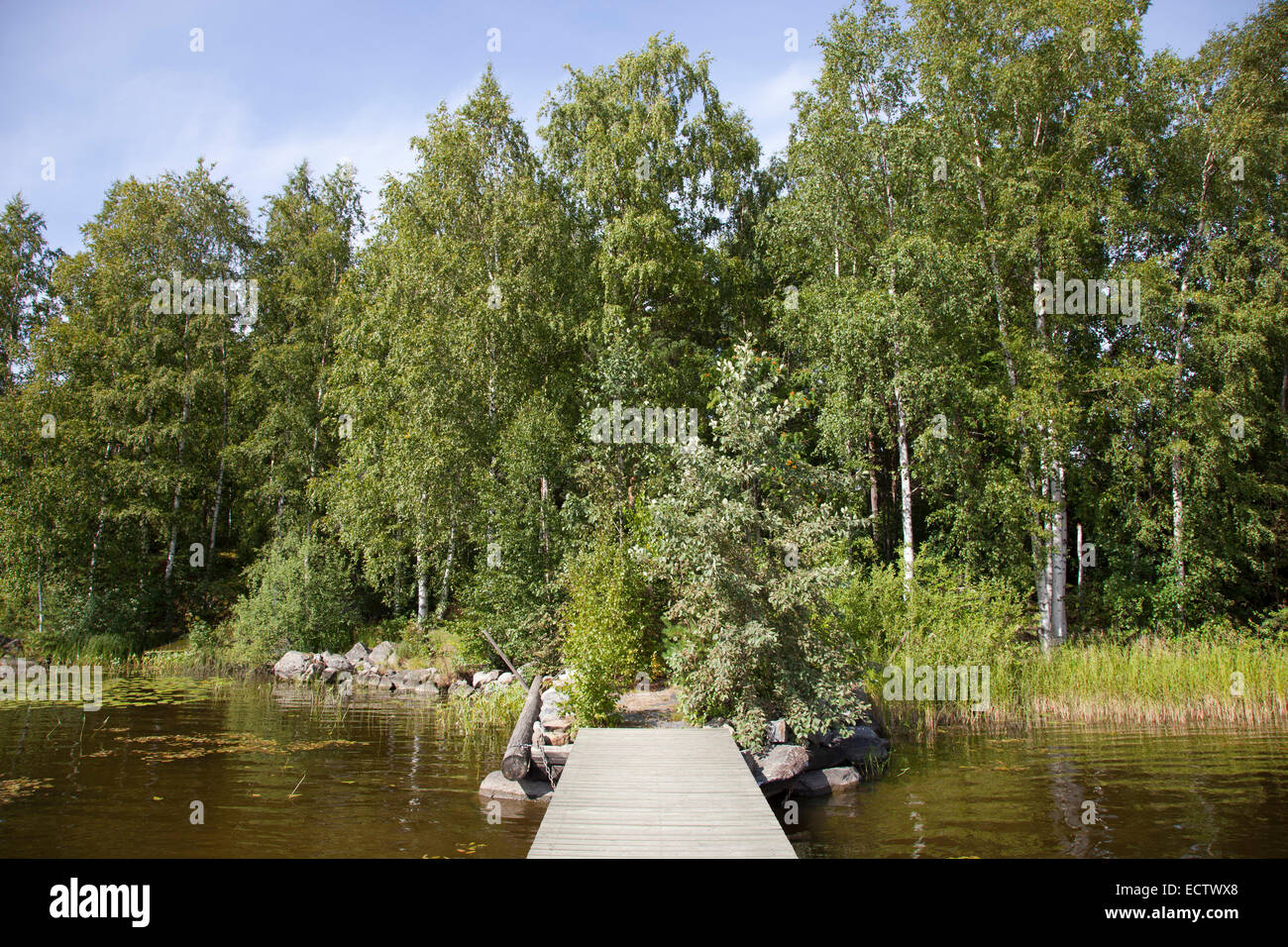 rautavesi lake, vammala village, finland, europe Stock Photo