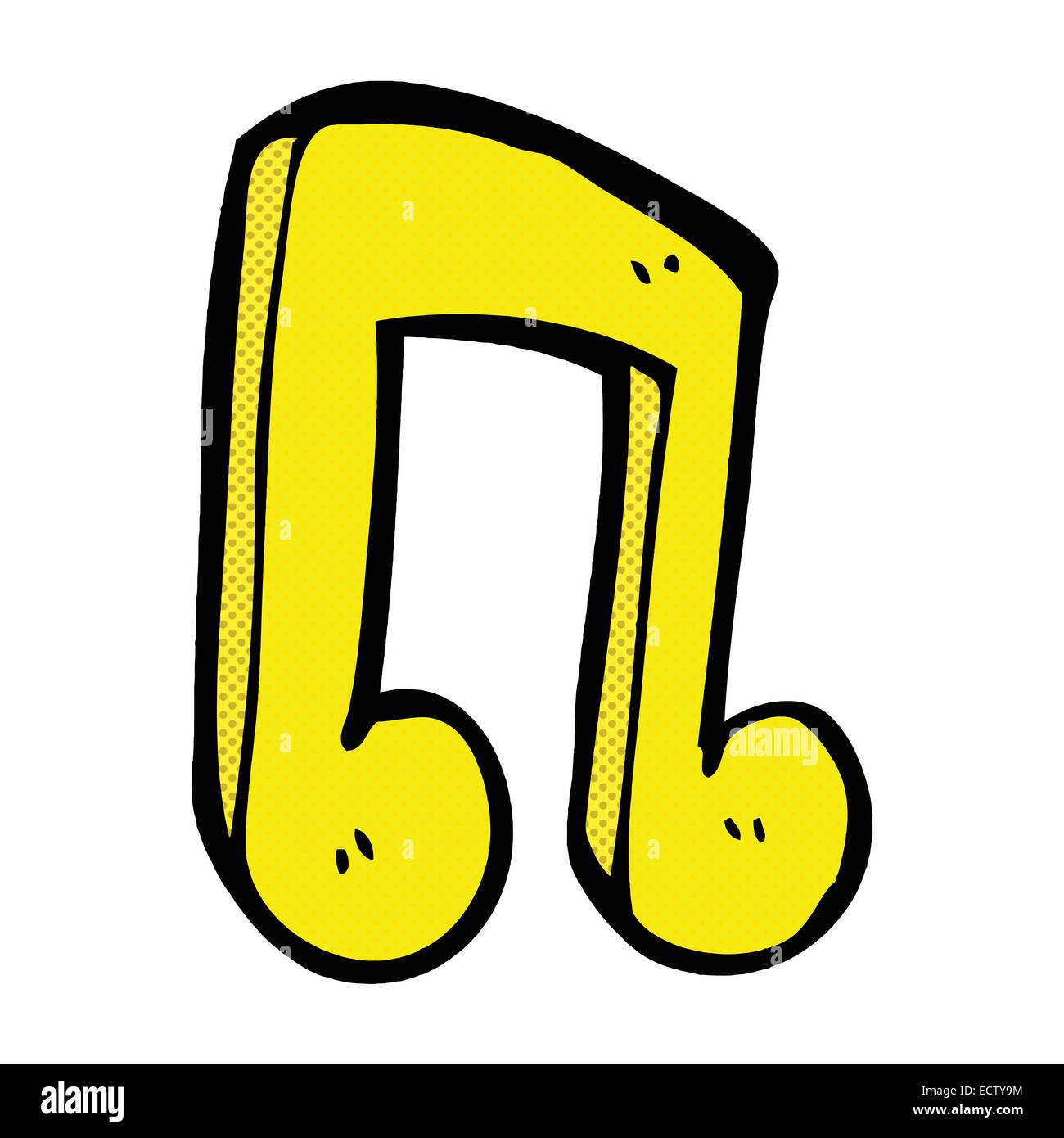 Notes Comic Design retro comic book style cartoon musical note Stock Vector Image & Art ...