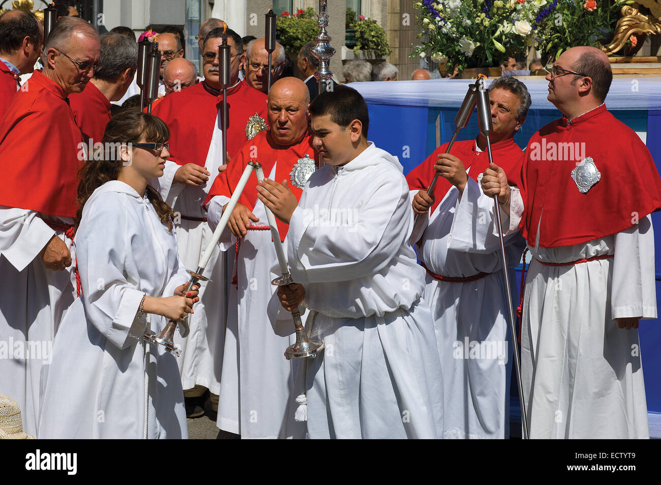The annual Our Lady of Mount Carmel procession sets off from the ...