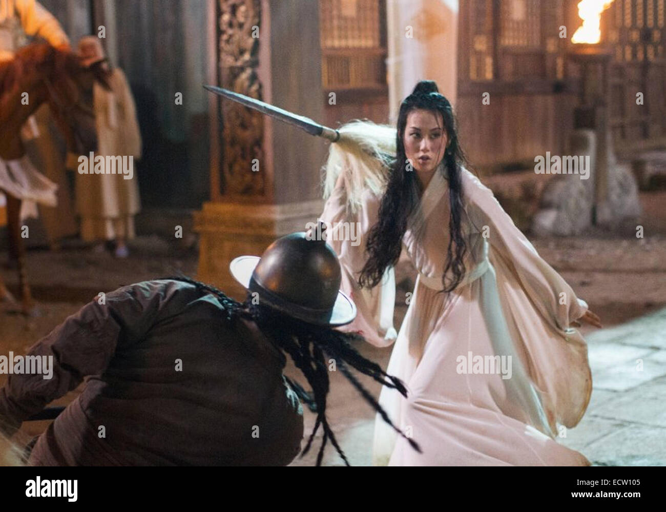 MARCO POLO 2014 Weinstein Company TV series with Olivia Cheng Stock Photo