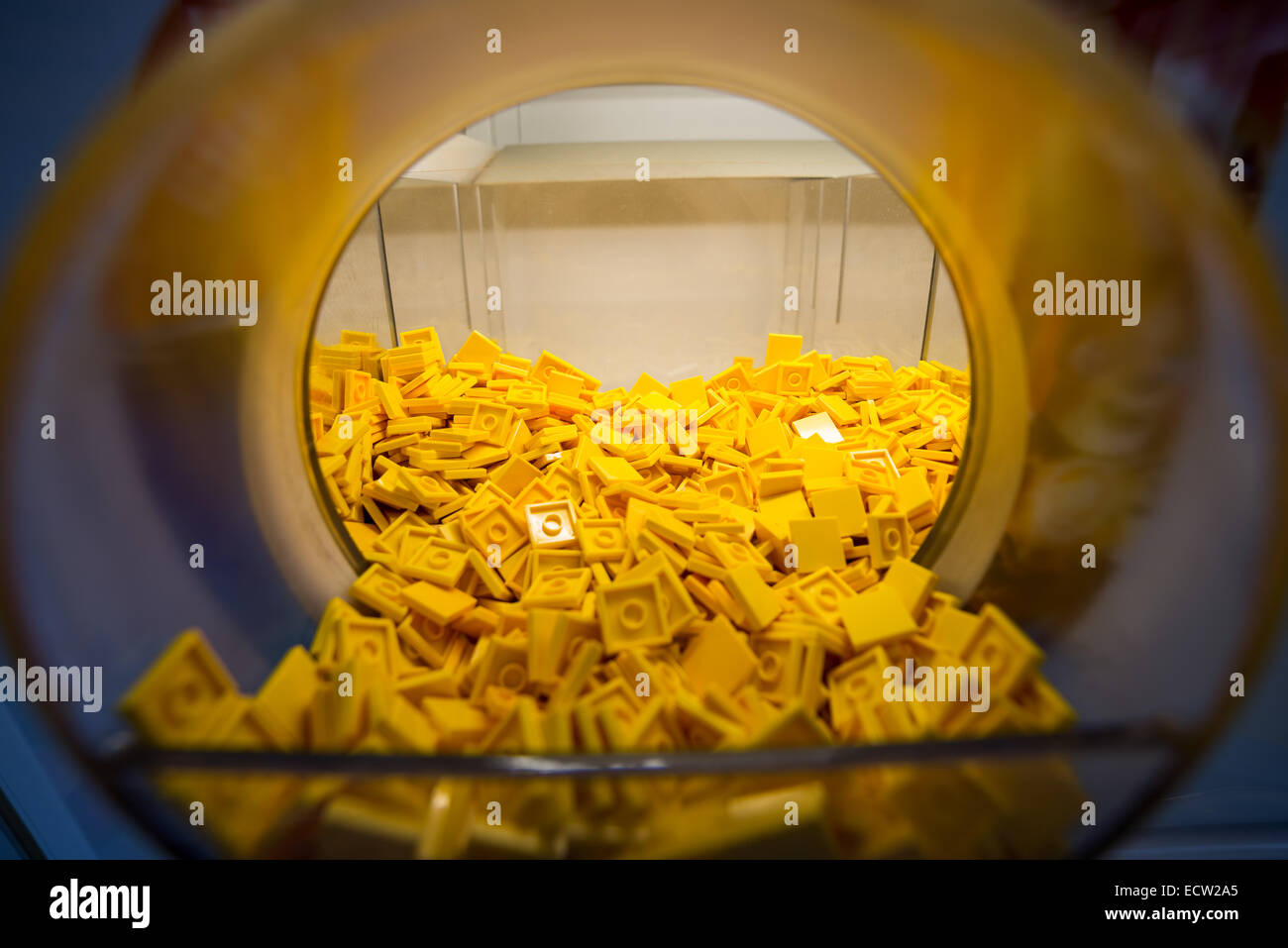 Details of Lego pieces in a Lego Store at Rockefeller Center, Manhattan