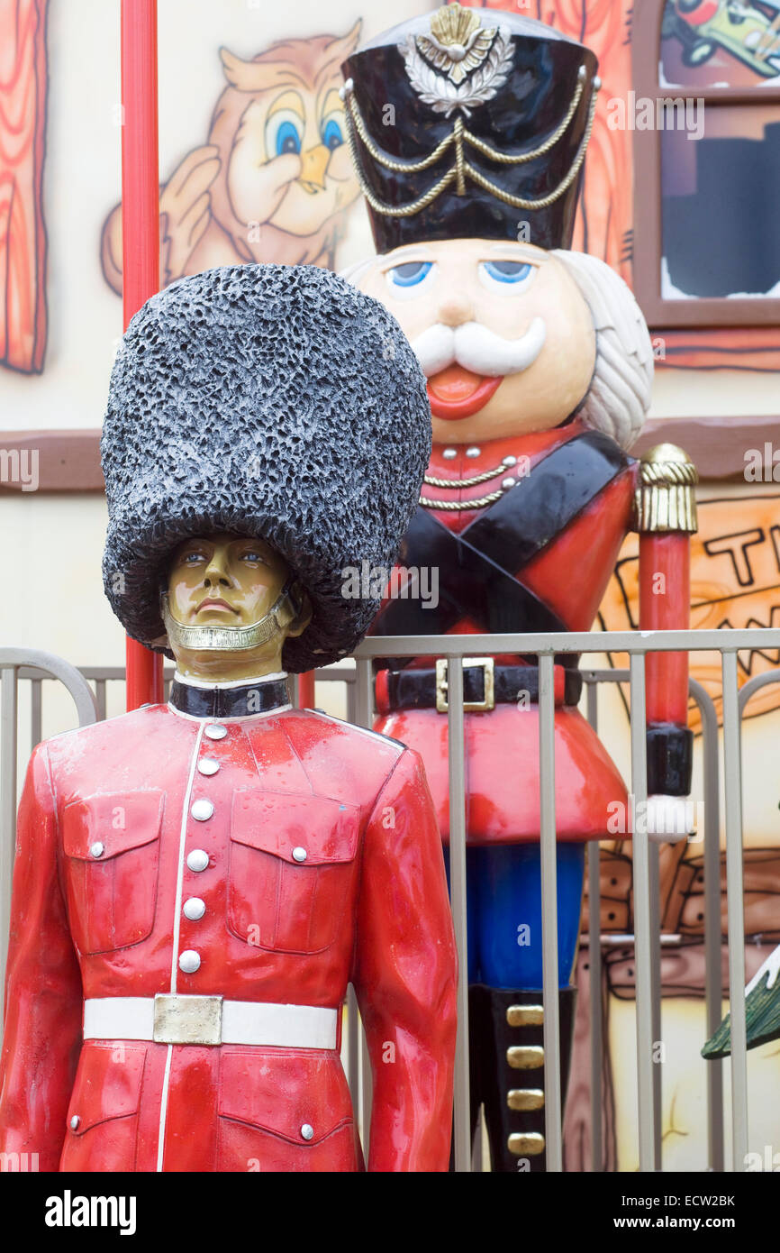 The queens guard and the nutcracker Statue Stock Photo Alamy