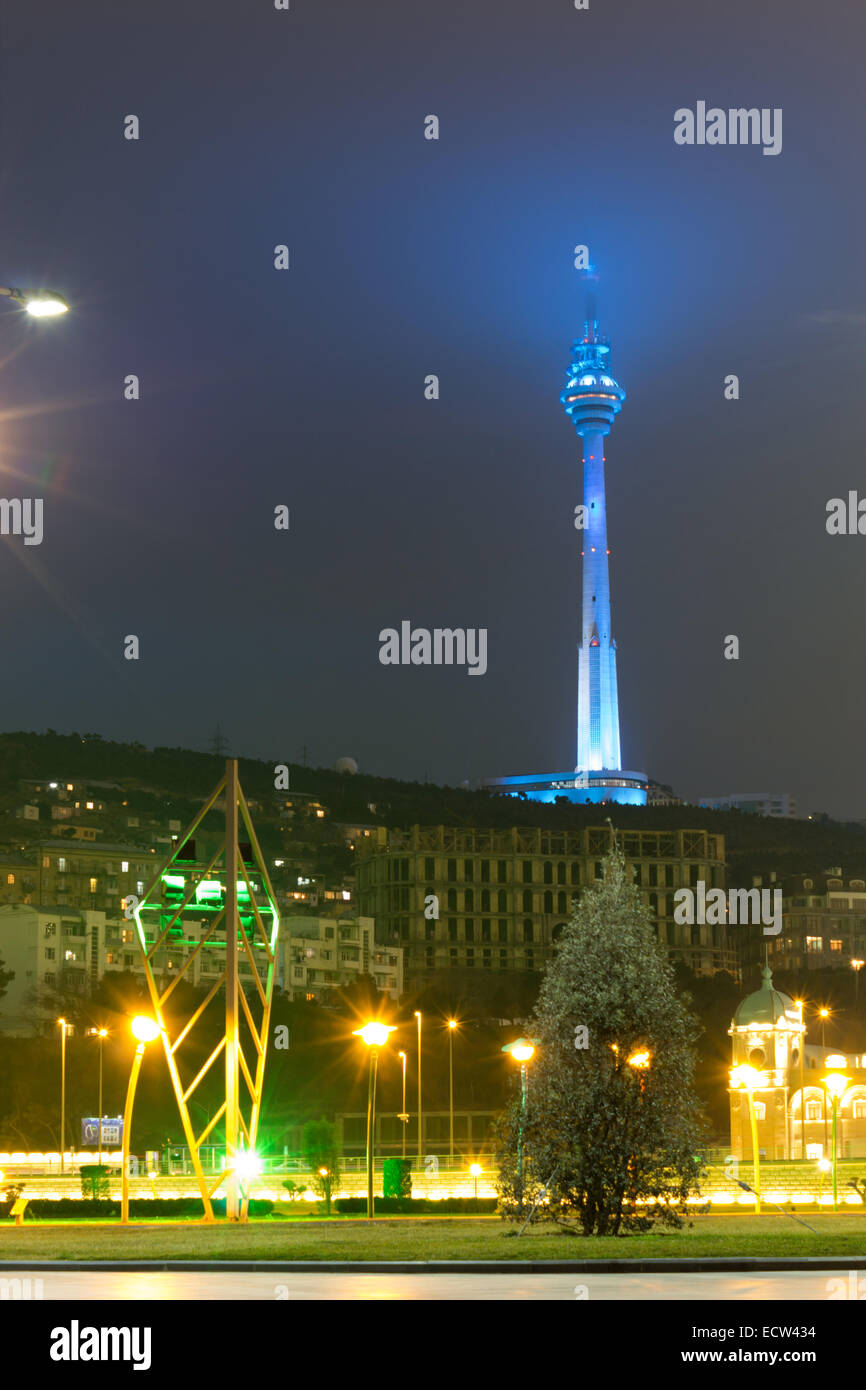 Tv tower in baku hi-res stock photography and images - Alamy